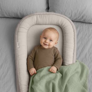 Albero Mio Bambusová osuška s kapucí (CP1) RETRO FLOWERS