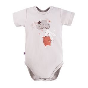 Eevi Body krátký rukáv Mellow ŠEDÉ