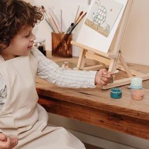 Little Dutch Kniha oblékací se samolepkami Forest Friends