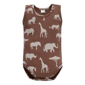 PINOKIO Body-tílko Safari HNĚDÁ