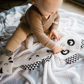 BabyOno Silikonový dělený talíř s přísavkami MINT