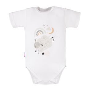 Eevi Body krátký rukáv Mellow BÍLÉ