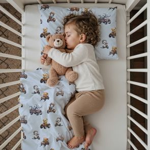 Samiboo Souprava do postýlky s oušky "S" (75x100/40x30) Saint-Tropez Pink