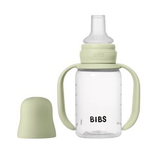 BIBS Hrnek se silikonovým pítkem 150ml SAGE 6m+