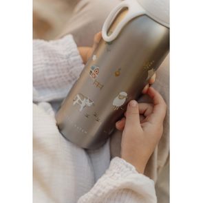 KikkaBoo Termoizolační pouzdro na jídlo velké Foody Black