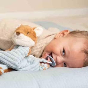 MOONIE Usínáček zajíček 2.0 Organic CAPPUCCINO