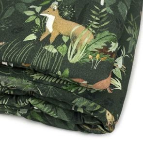 Makaszka Zavinovačka deka do autosedačky Cotton ORNITHOLOGY