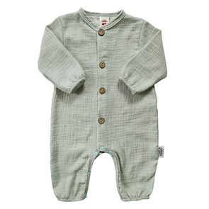 Makoma Mušelínový overal bez ťapek MINT MELÍR