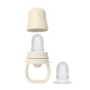 BIBS Silikonová krmící síťka IVORY