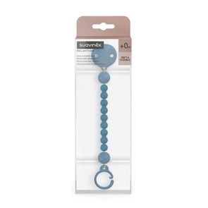 Suavinex Colour Essence Klip na dudlík BÍLÁ