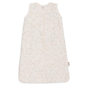 Jollein Spací pytel 2v1 s odepínacími rukávy 3-6m ELEPHANT TALES (70cm)