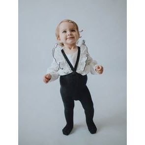 Tatrasvit Punčocháče s kšandami 100% bavlna ŠEDÁ