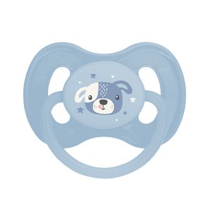 Canpol babies Dudlík kaučukový třešinka 0-6m Cute Animals MODRÝ