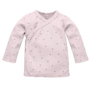 PINOKIO Košilka Hello RŮŽOVÁ srdíčka