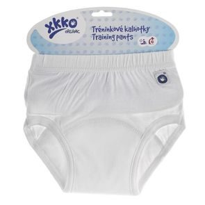 Kikko Tréninkové kalhotky XKKO Organic BÍLÉ