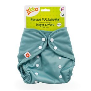 Kikko Svrchní PUL kalhotky XKKO One Size GRANITE GREEN