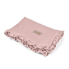 Albero Mio Mušelínová dečka PUDROVĚ RŮŽOVÁ