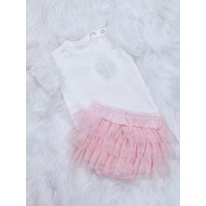 Bambarillo Bloomers s tylovými volánky RŮŽOVÁ