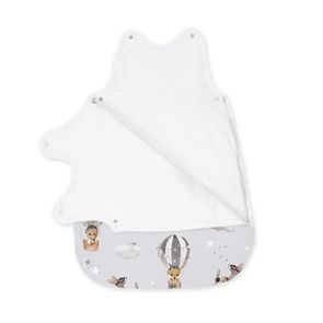 Albero Mio Mušelínový spací pytel 4-12m ŠEDÁ (CC3)