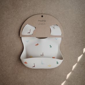 BIBS Bandana mušelínový slintáček BIO bavlna DARK OAK