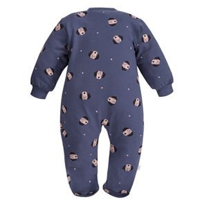 Eevi Body dlouhý rukáv se srdíčky Love BORDÓ