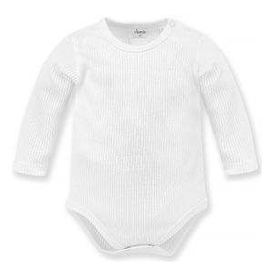 PINOKIO Body dlouhý rukáv žebrované Lovely Day White