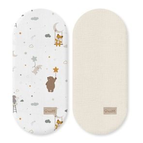 Albero Mio Prostěradlo do kočárku 2ks (W421) MOUSE