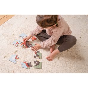 BabyOno Chrastítko s kousátkem kroužek TVARY