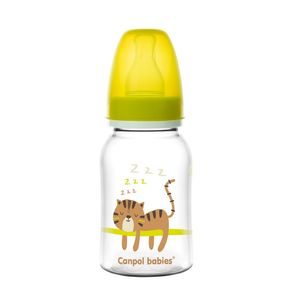 Canpol babies Láhev AFRIKA 120ml ŽLUTÁ