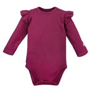 Eevi Body s volánky Simply Comfy BORDÓ