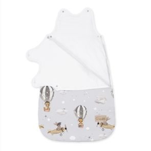 Albero Mio Mušelínový spací pytel 0-4m ŠEDÁ (CC3)