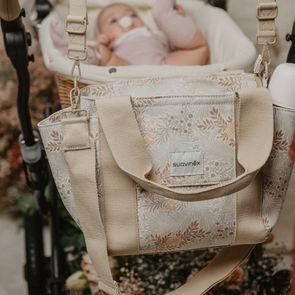 Suavinex Poetry Přebalovací taška KVĚTINOVÁ