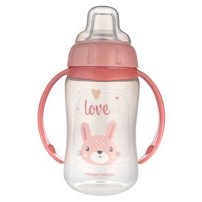 Canpol babies Tréninkový hrníček Cute Animals 320ml (6m+) - ZAJÍC