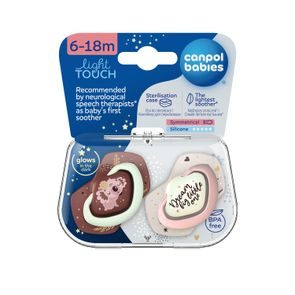 BIBS Infinity Dudlíky silikon symetrické 0-6m 2ks Fossil Grey/Mauve