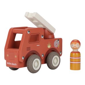 Little Dutch Hasičské auto dřevěné