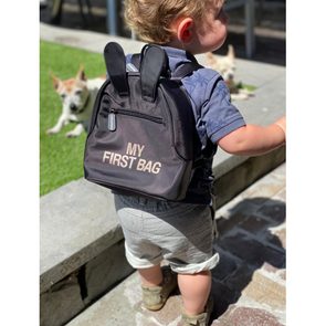 Childhome Dětský batoh My First Bag Black
