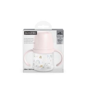 BIBS Hrnek se silikonovým pítkem 150ml SAGE 6m+