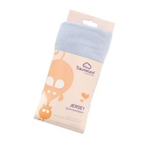 Träumeland Prostěradlo Jersey 90x40 SVĚTLE MODRÁ