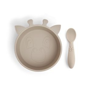 NUUROO Elia Silikonový jídelní set Cobblestone