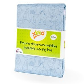 Kikko Pratelná přebalovací podložka XKKO 50x70cm - SAFARI MOUNTAIN SPRING