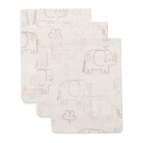 Jollein Žínky 3ks ELEPHANT TALES