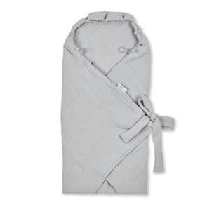 Albero Mio Mušelínová zavinovačka do autosedačky (CC3) ŠEDÁ