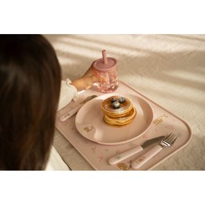 Suavinex Wonderland 360° hrneček na učení 340ml RŮŽOVÁ