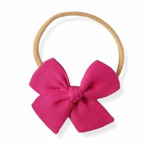 Aliro Čelenka Aline lněná AMARANT