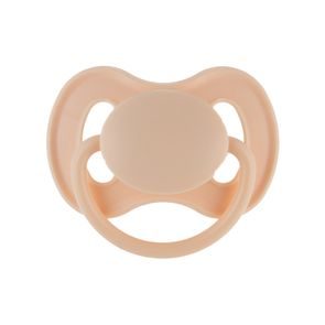 Canpol babies Dudlík kaučuk třešinka NUDE 6-18m KRÉMOVÝ