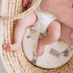 Albero Mio Prostěradlo do kočárku 2ks (W440) BALLERINA