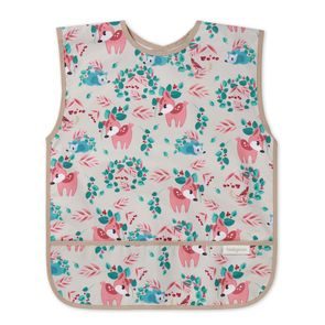 BabyOno Omyvatelný bryndák zástěrka 24m+ LES