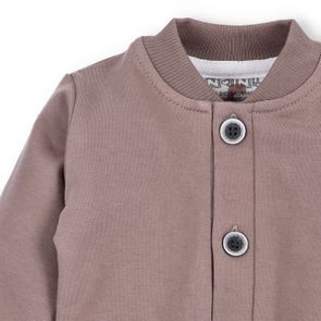 Eevi Mikina na zip Simply Comfy BORDÓ