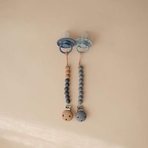 Suavinex Colour Essence Klip na dudlík BÍLÁ