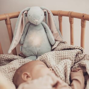 MOONIE Usínáček zajíček 2.0 Organic CAPPUCCINO